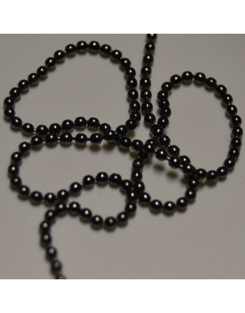 Corrente Metálica 1,5mm Black Nickel