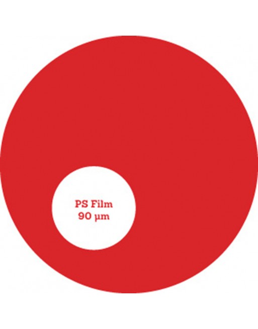 PS Film Bright Red A0028