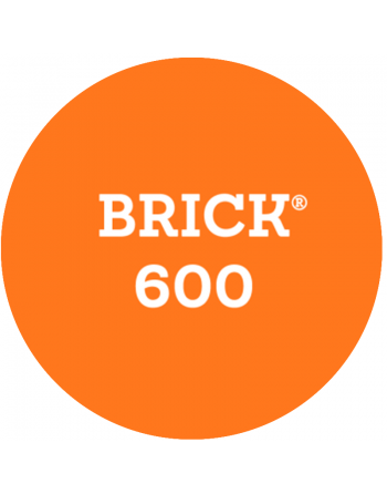 Brick 600 - Laranja Fluo