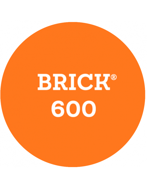 Brick 600 - Laranja Fluo