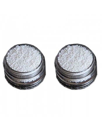 Missangas Caviar Brancas