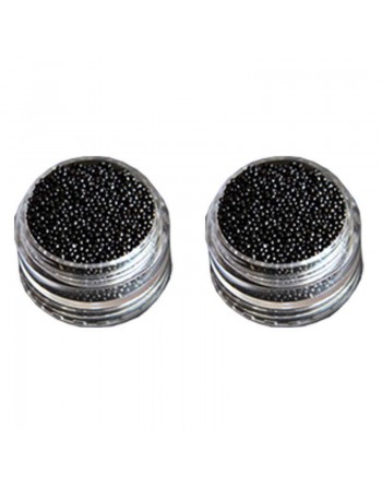 Missangas Caviar Pretas