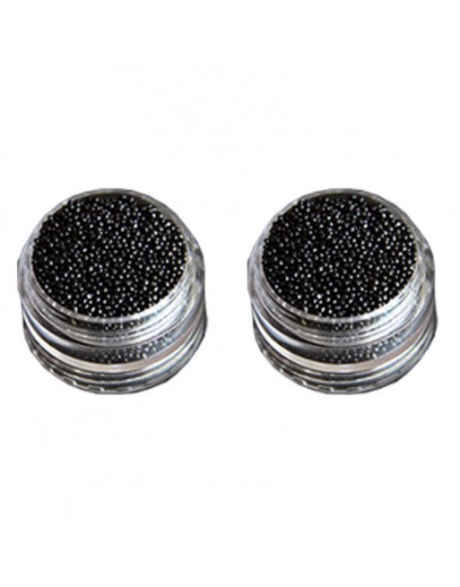 Missangas Caviar Pretas